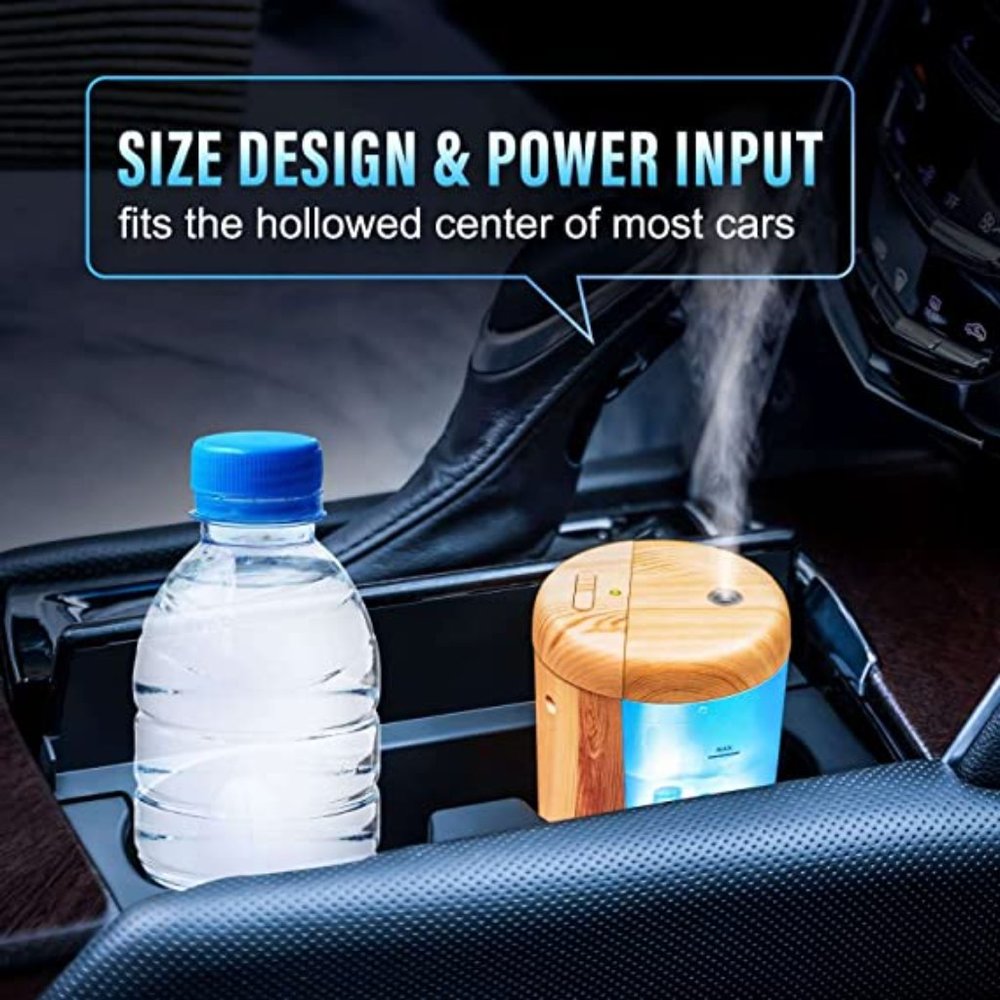 One Fire Car Diffuser Mini Humidifier,Portable Humidifiers Small Car Humidifier - Picture 3 of 6